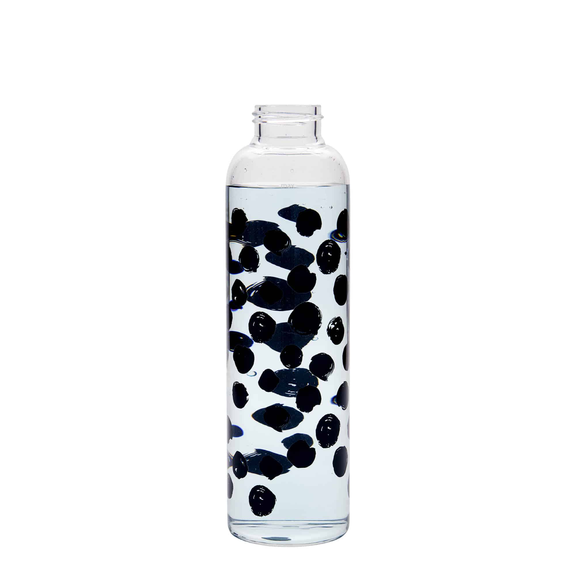 Lahev na pití 500 ml 'Perseus', motiv: černé puntíky, uzávěr: šroubovací uzávěr