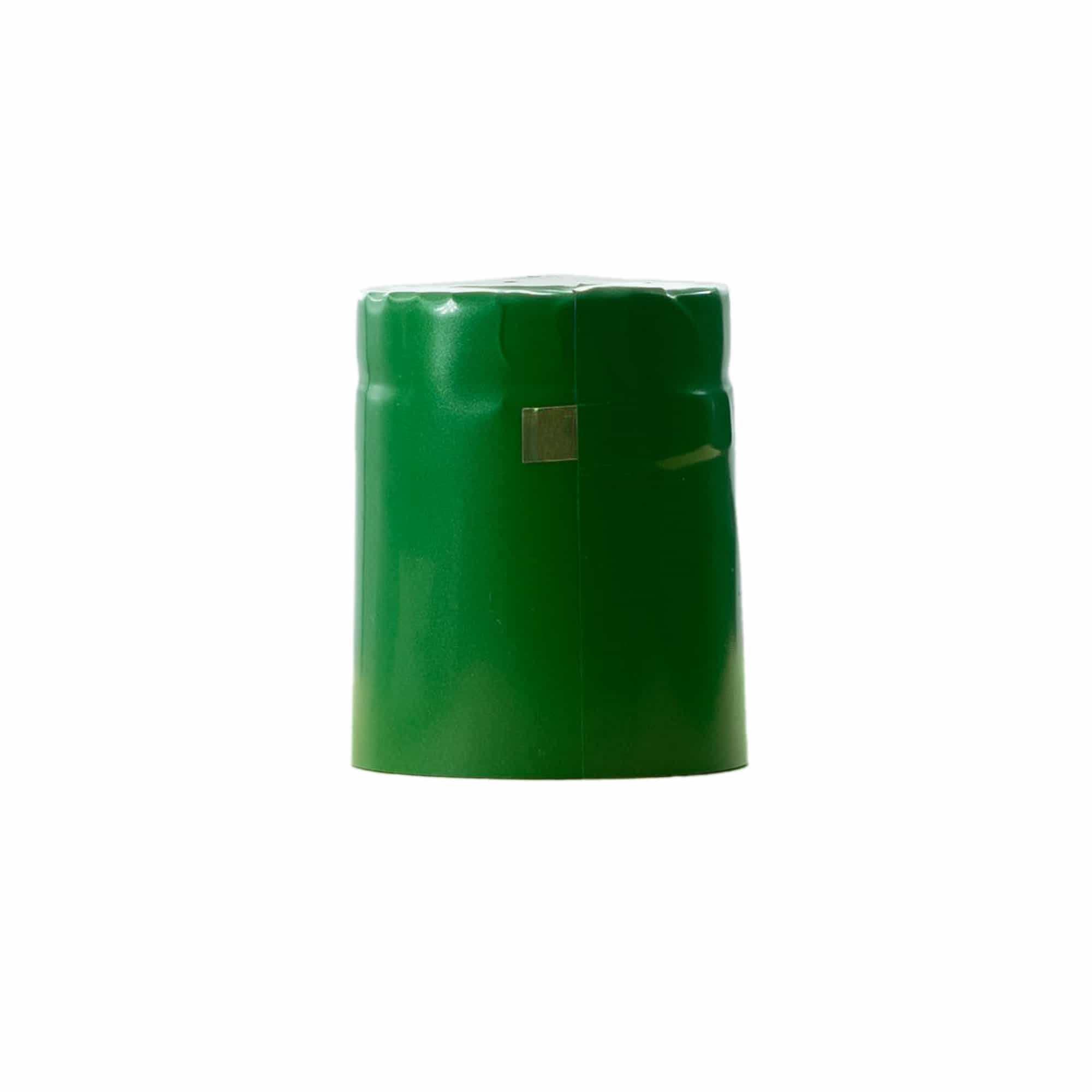 Smršťovací kapsle 32x41, plast PVC, zelená