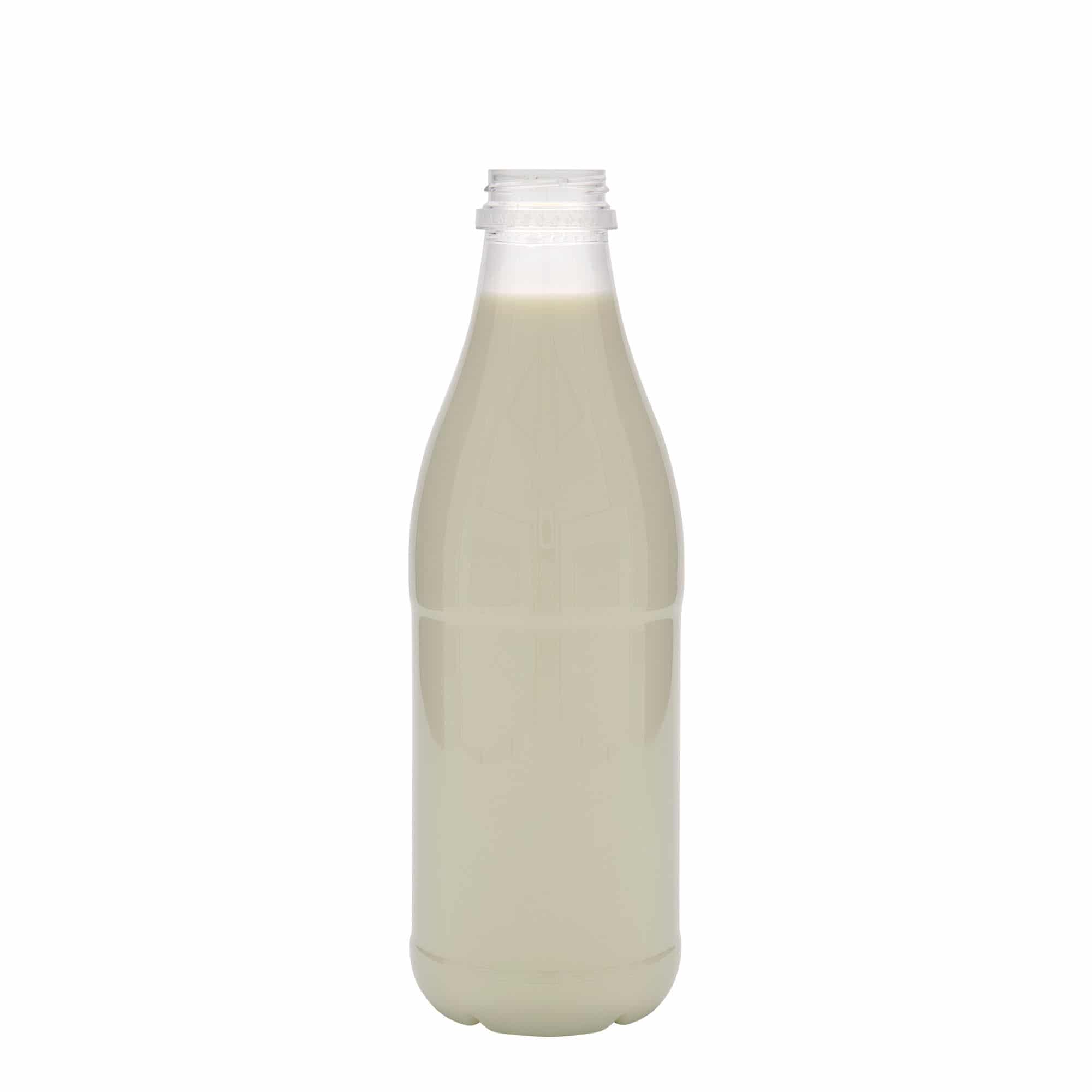 PET lahev 1000 ml 'Milk and Juice', plast, ústí: 38 mm