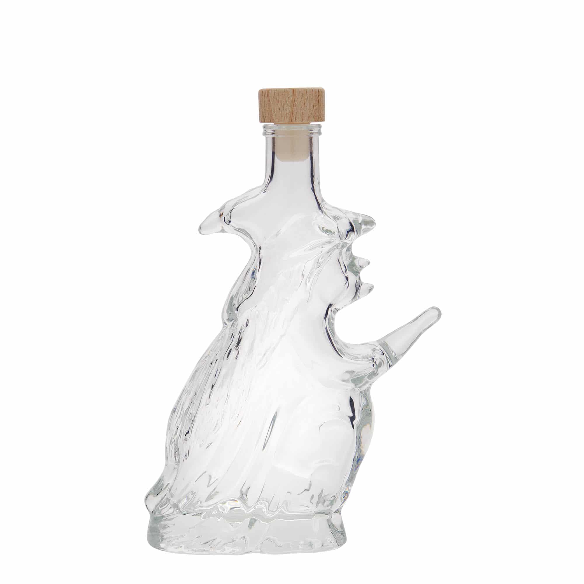 Skleněná lahev 200 ml 'Čarodejnice', uzávěr: korek
