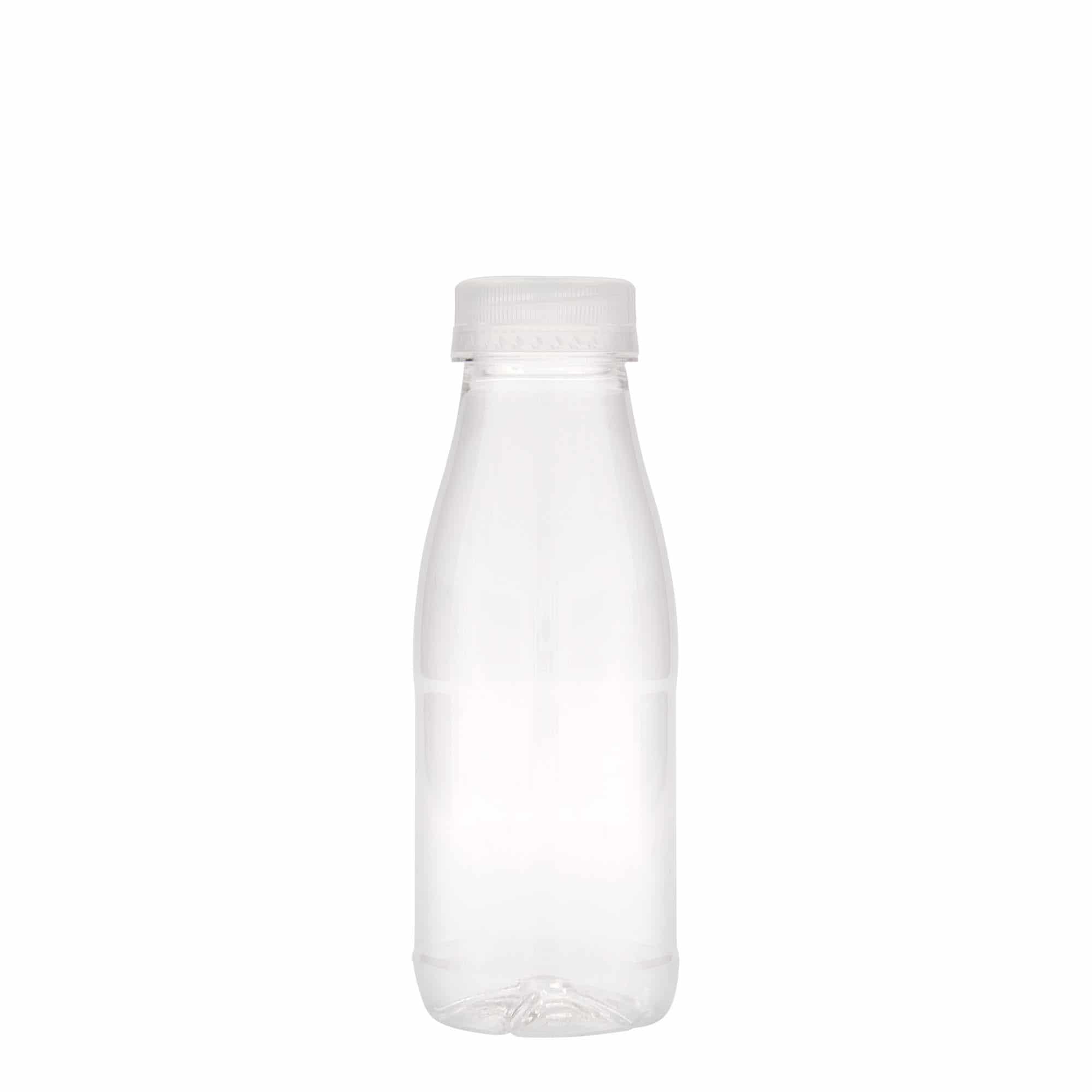 PET lahev 330 ml 'Milk and Juice', plast, ústí: 38 mm