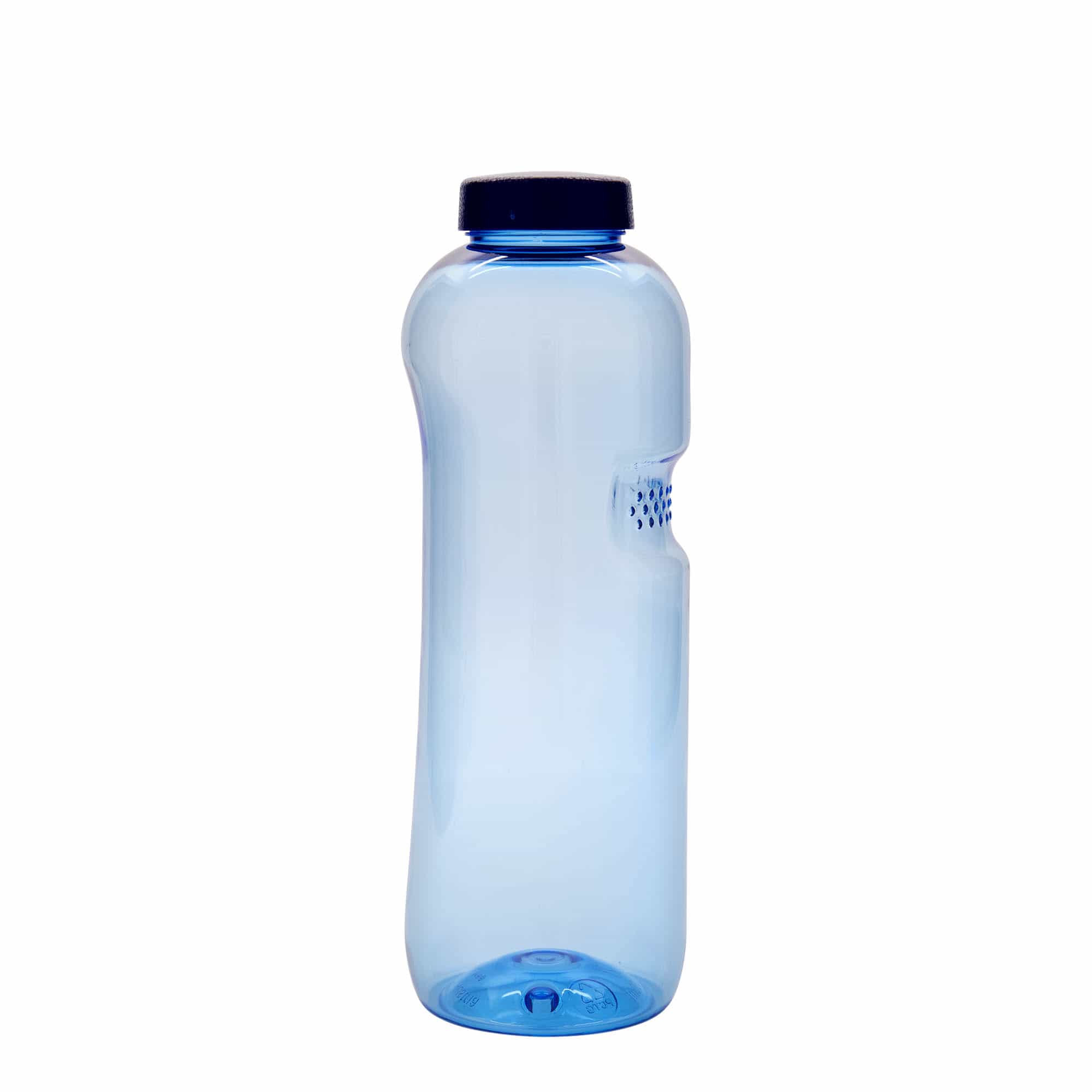 PET lahev na pití 1000 ml 'Kavodrink', plast, modrý