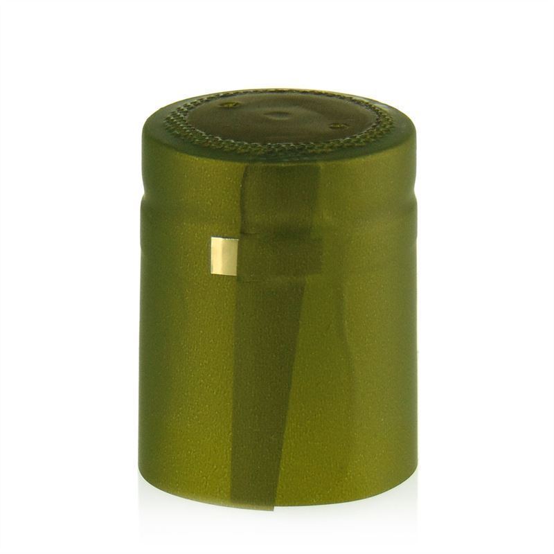 Smršťovací kapsle 32x41, plast PVC, olivově zelená