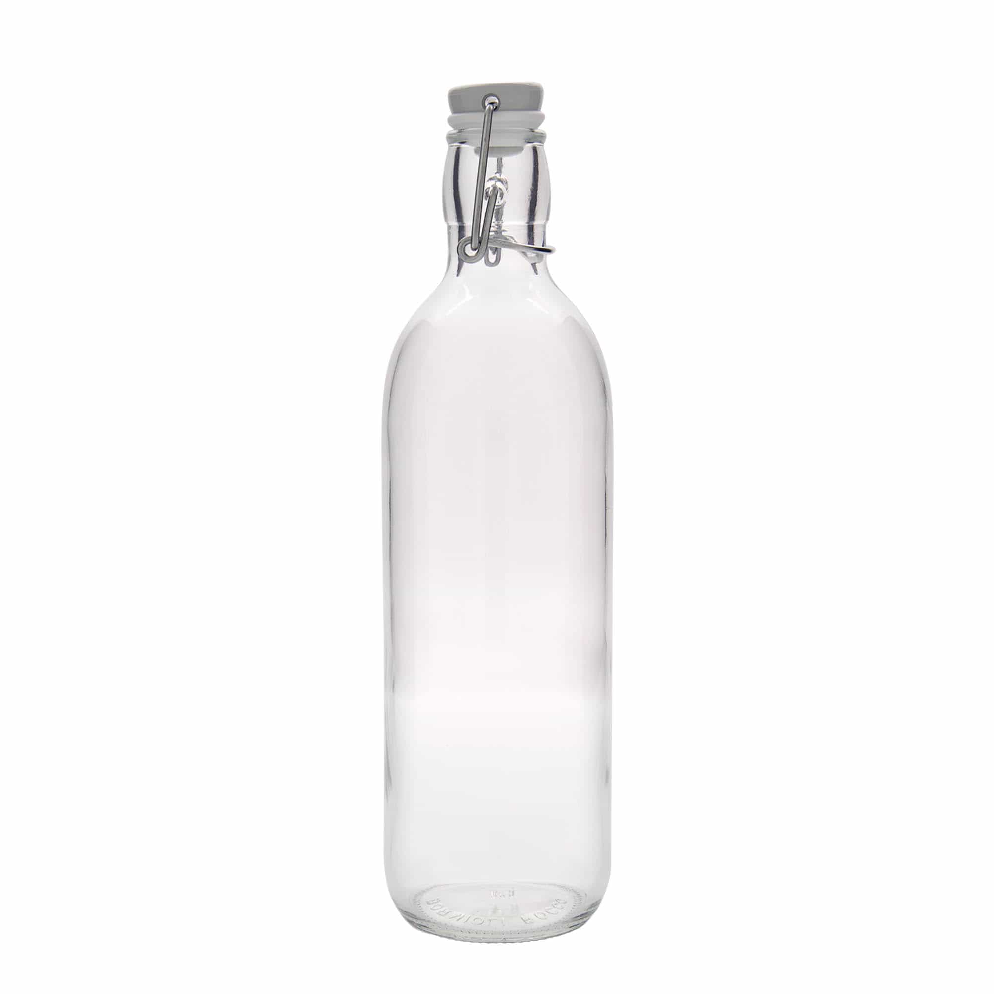 Skleněná lahev 1000 ml 'Emilia', uzávěr: třmenový uzávěr