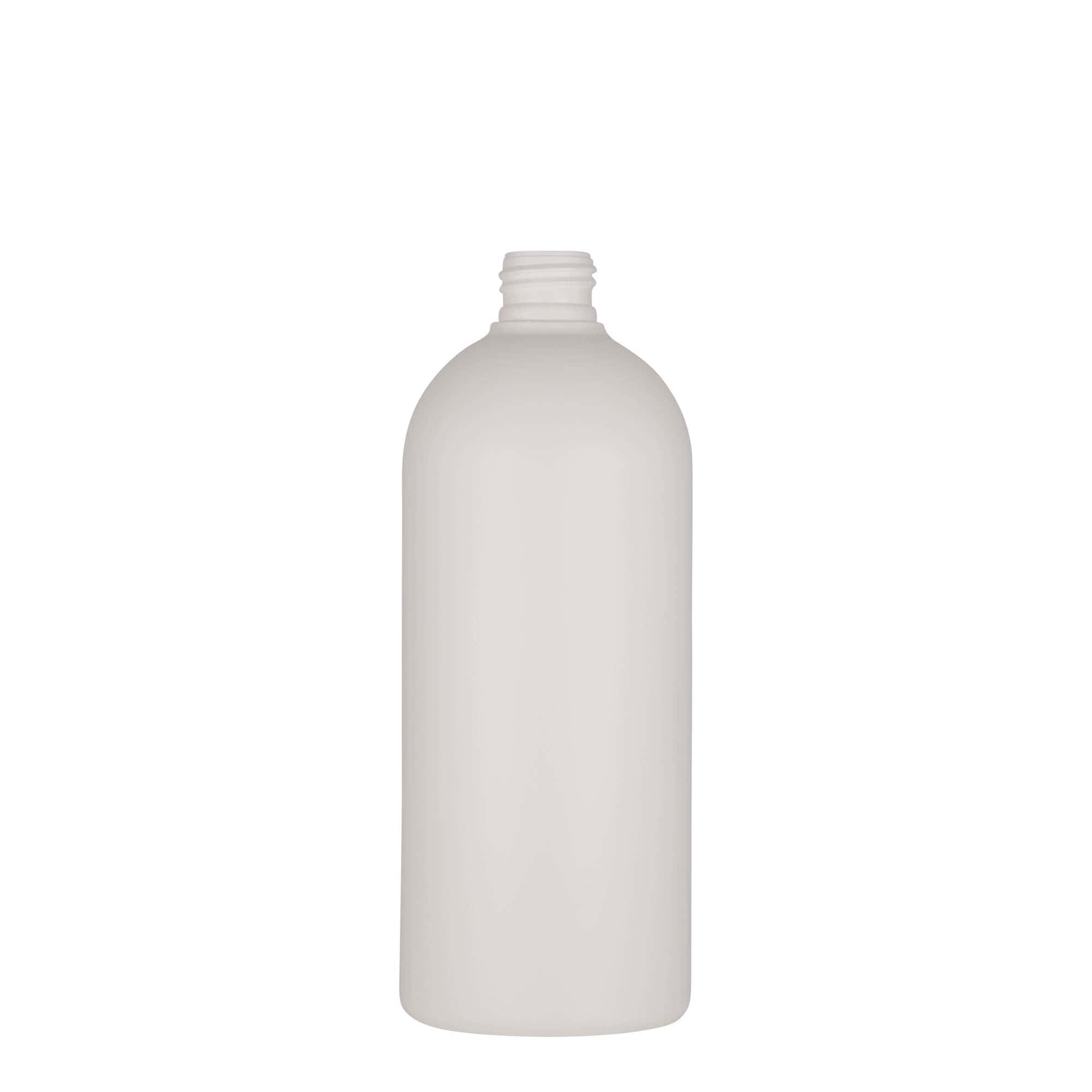 Plastová lahev 500 ml 'Tuffy', HDPE, bílá, ústí: GPI 24/410