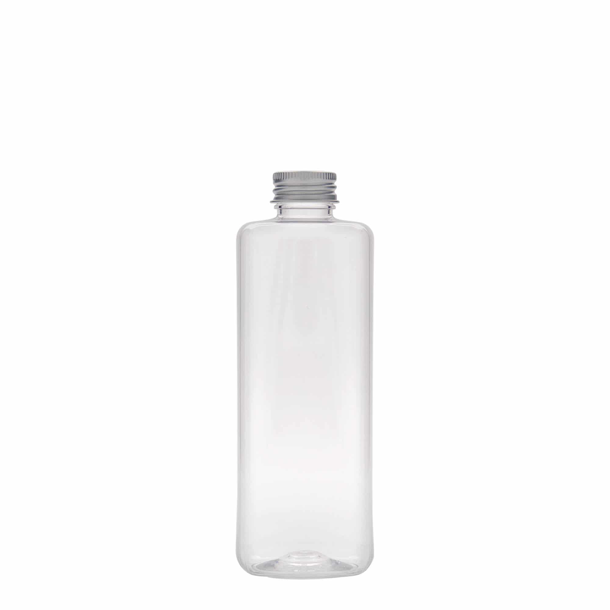 PET lahev 300 ml 'Karl', čtvercová, plast, ústí: GPI 24/410