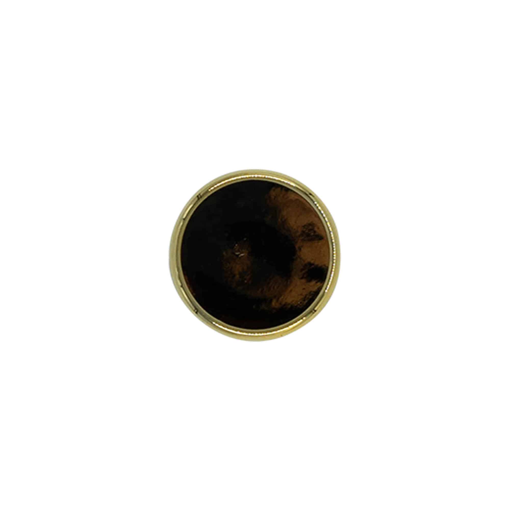 Korek s úchytem 19 mm, plast, zlatý, pro uzávěr: korek
