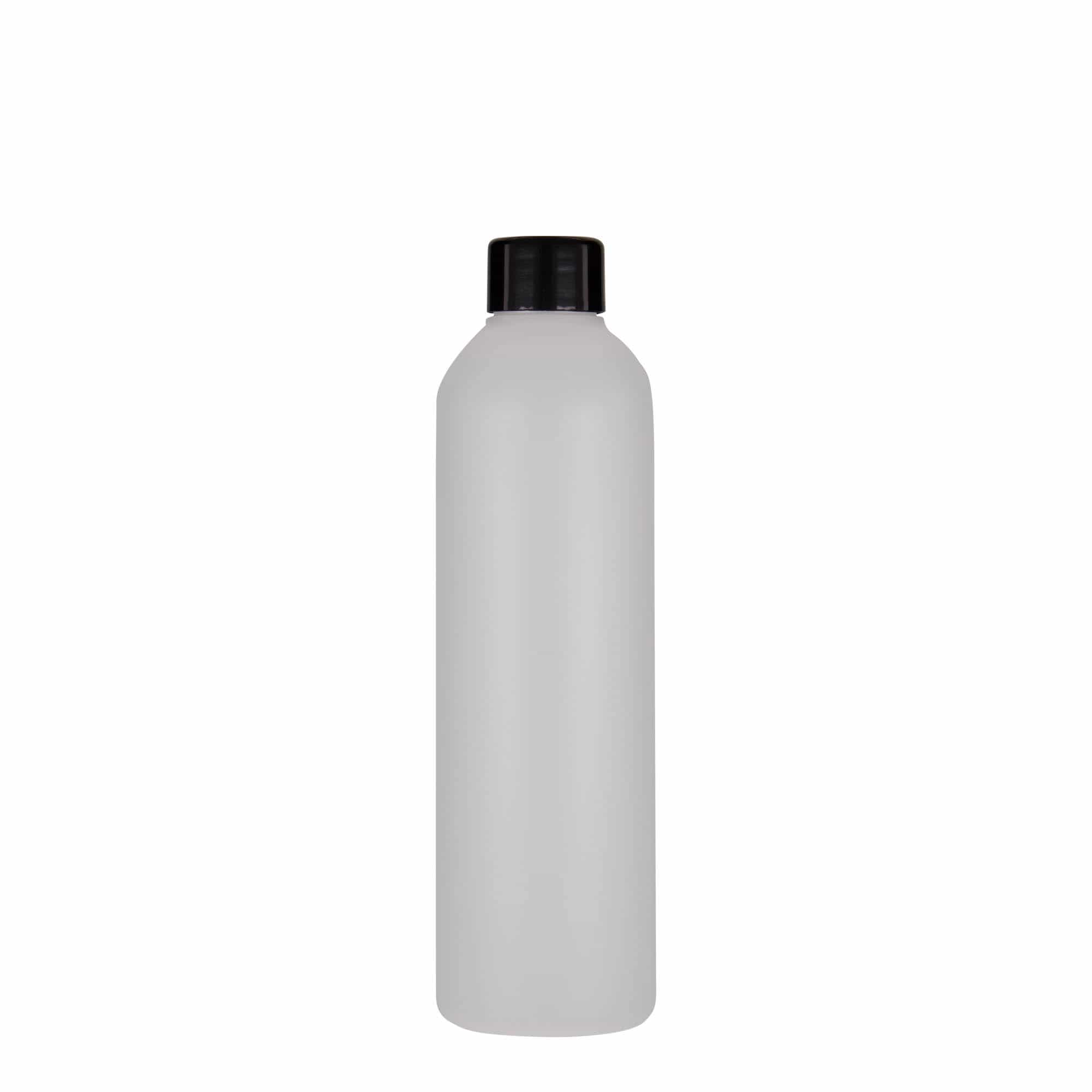 Plastová lahev 250 ml 'Tuffy', HDPE, přírodní, ústí: GPI 24/410