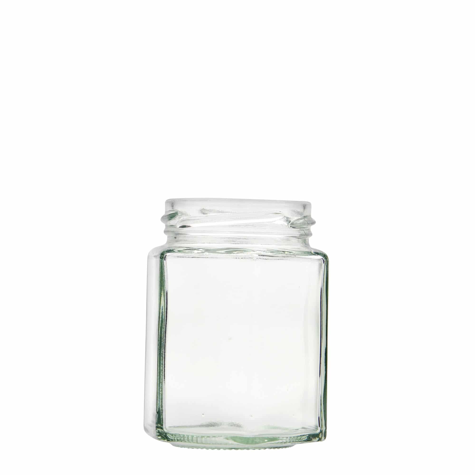 Šestiúhelníková sklenice 191 ml, uzávěr: Twist Off (TO 58)