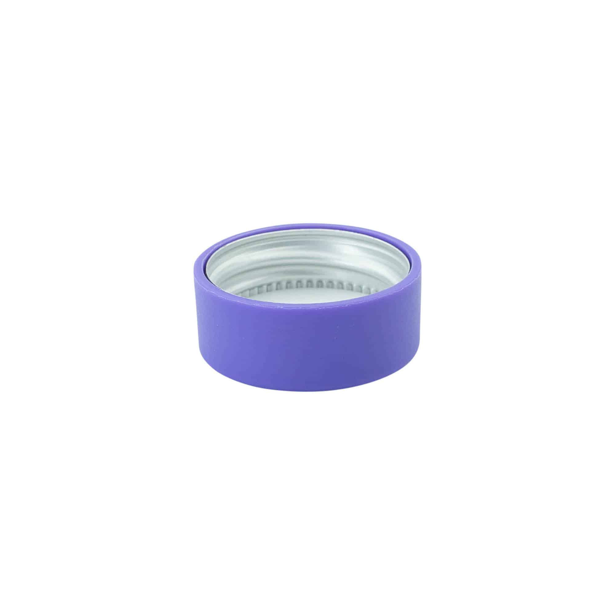 Šroubovací uzávěr, plast ABS, fialový, pro ústí: GPI 28/400