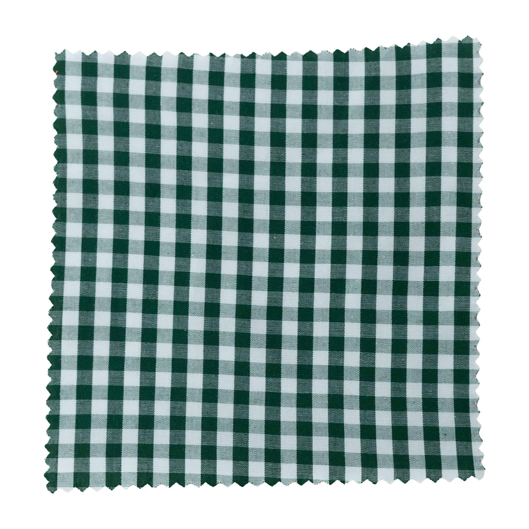 Látkový ubrousek károvaný 15x15, čtvercový, textil, tmavě zelený, uzávěr: TO58-TO82