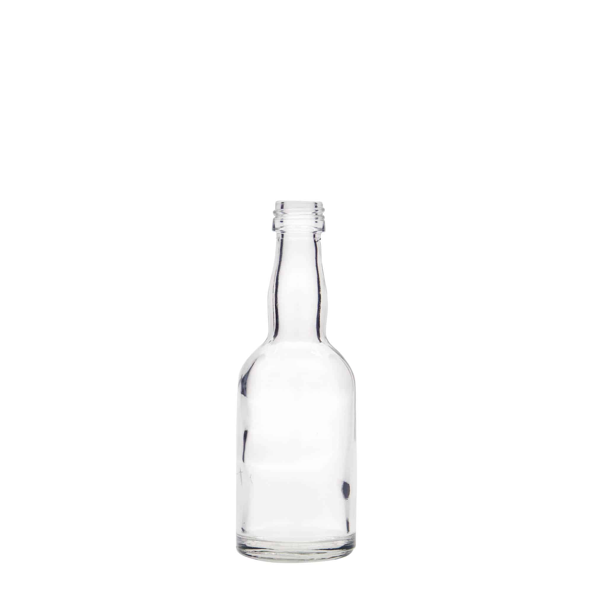 Skleněná lahev 50 ml 'Proba', uzávěr: PP 18