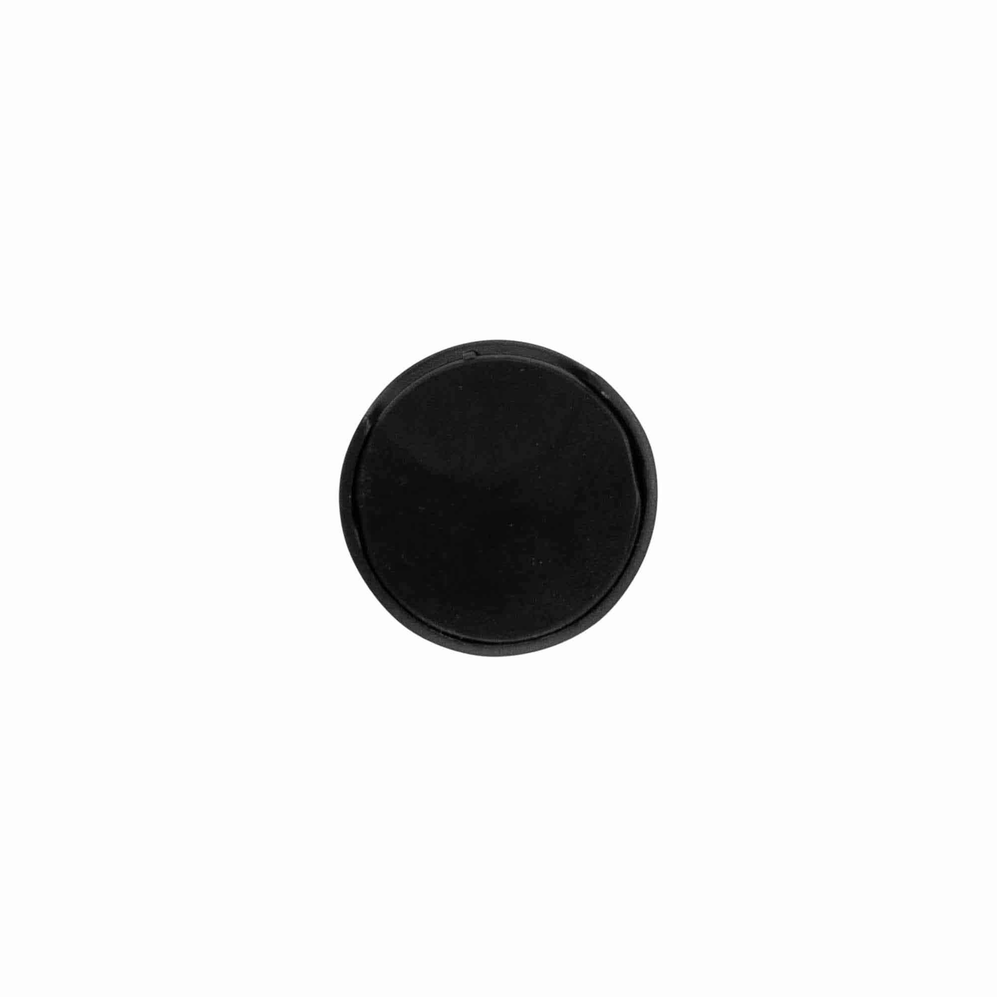 Šroubovací uzávěr Disc Top, plast PP, černý, pro ústí: GPI 24/410