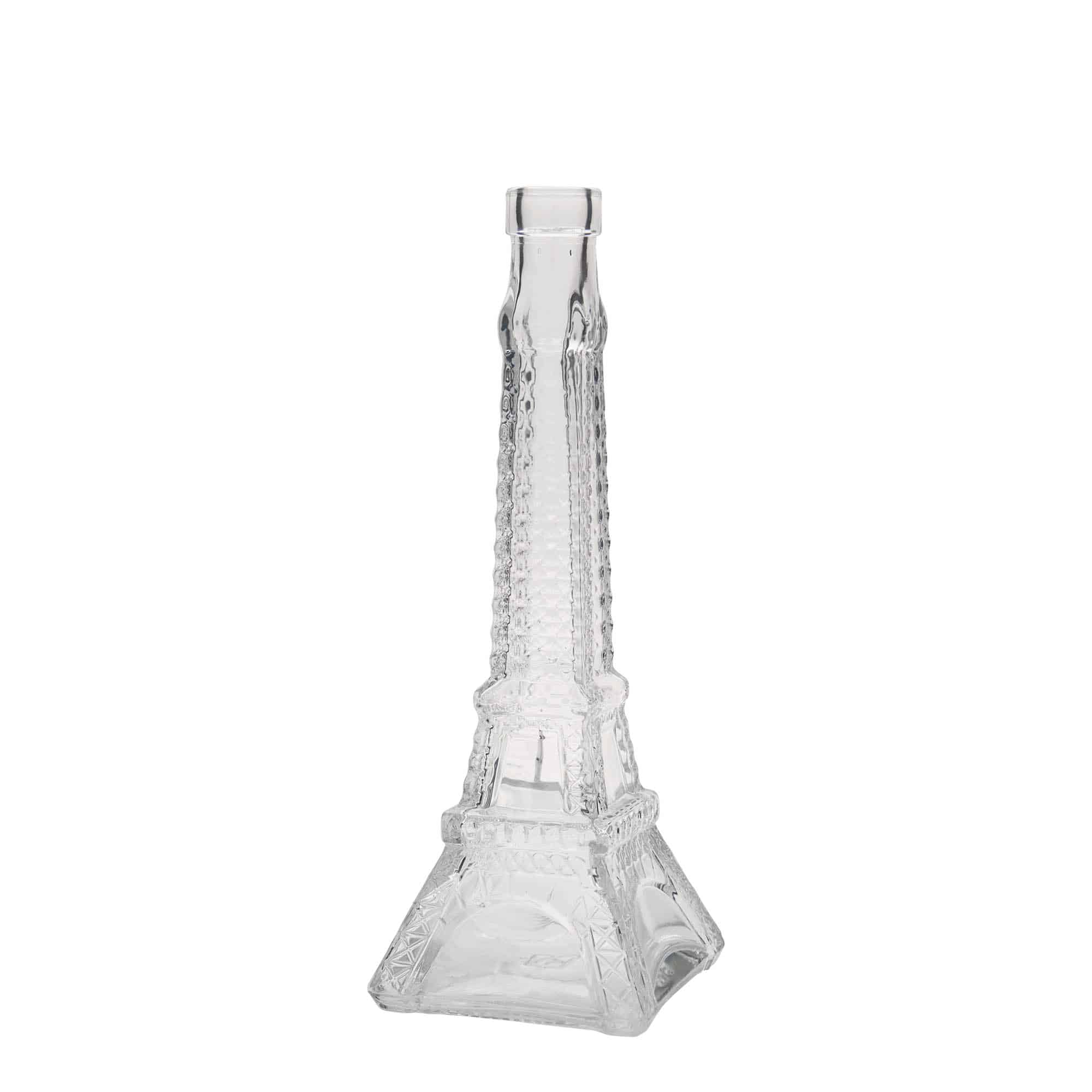 Skleněná lahev 200 ml 'Eiffelova věž', uzávěr: korek
