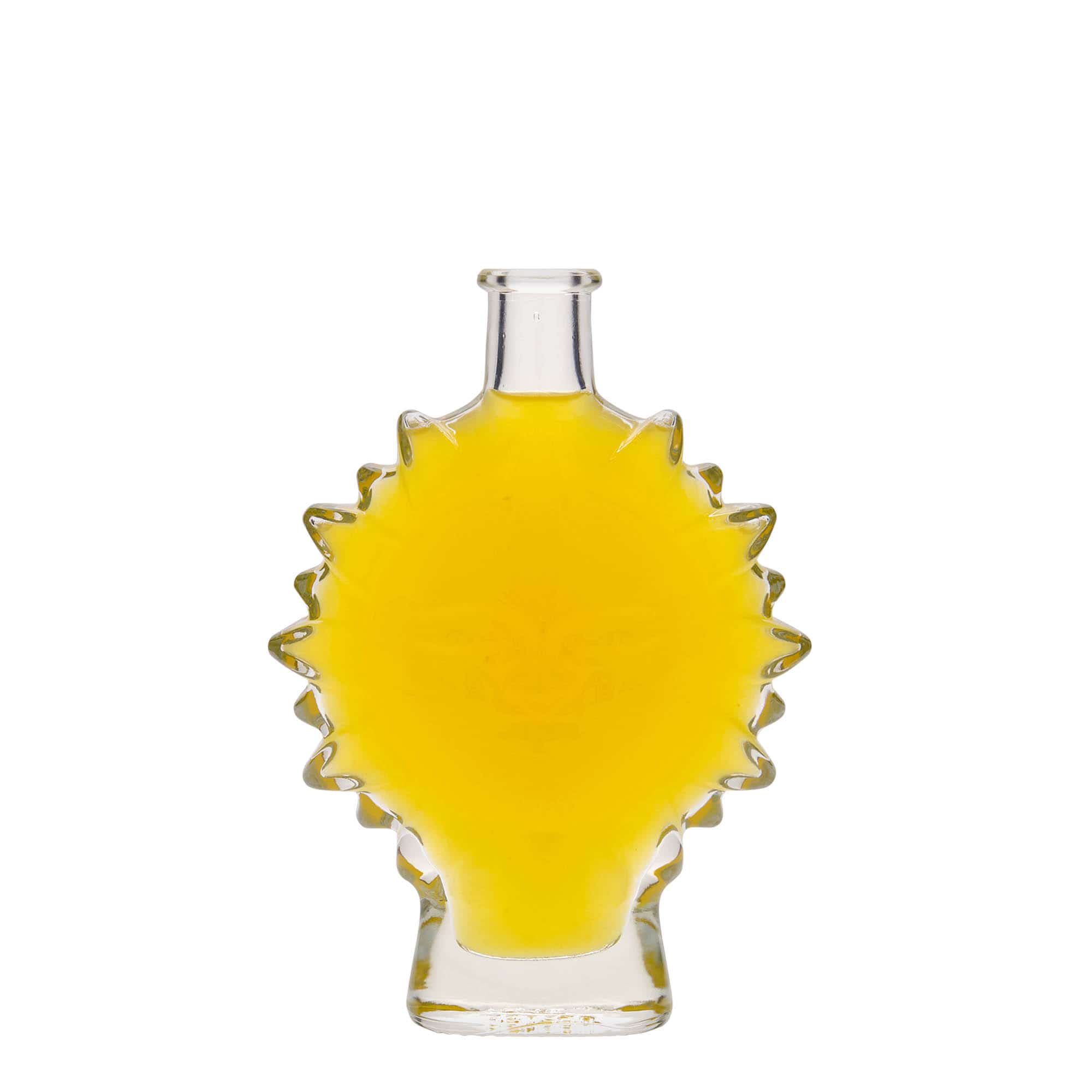 Skleněná lahev 200 ml 'Slunce', uzávěr: korek