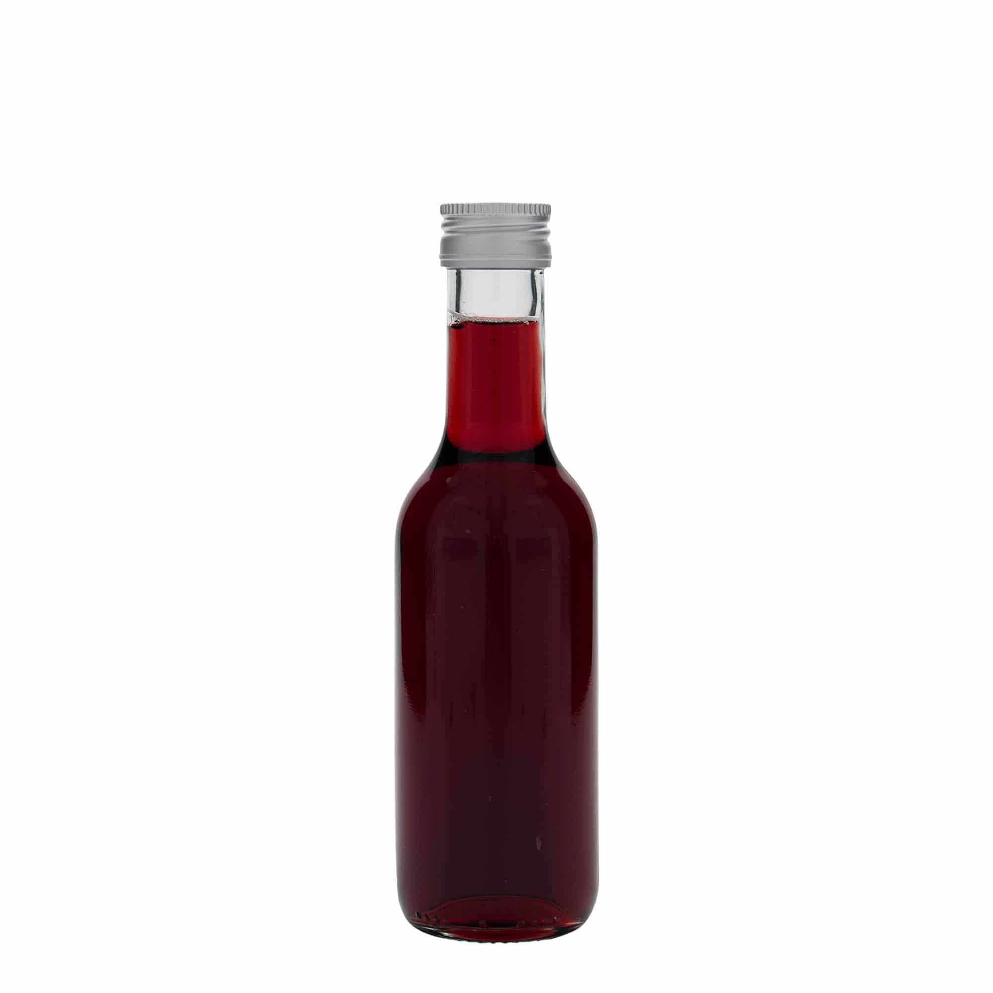 Skleněná lahev 187 ml 'Bordeaux Airline', uzávěr: PP 28