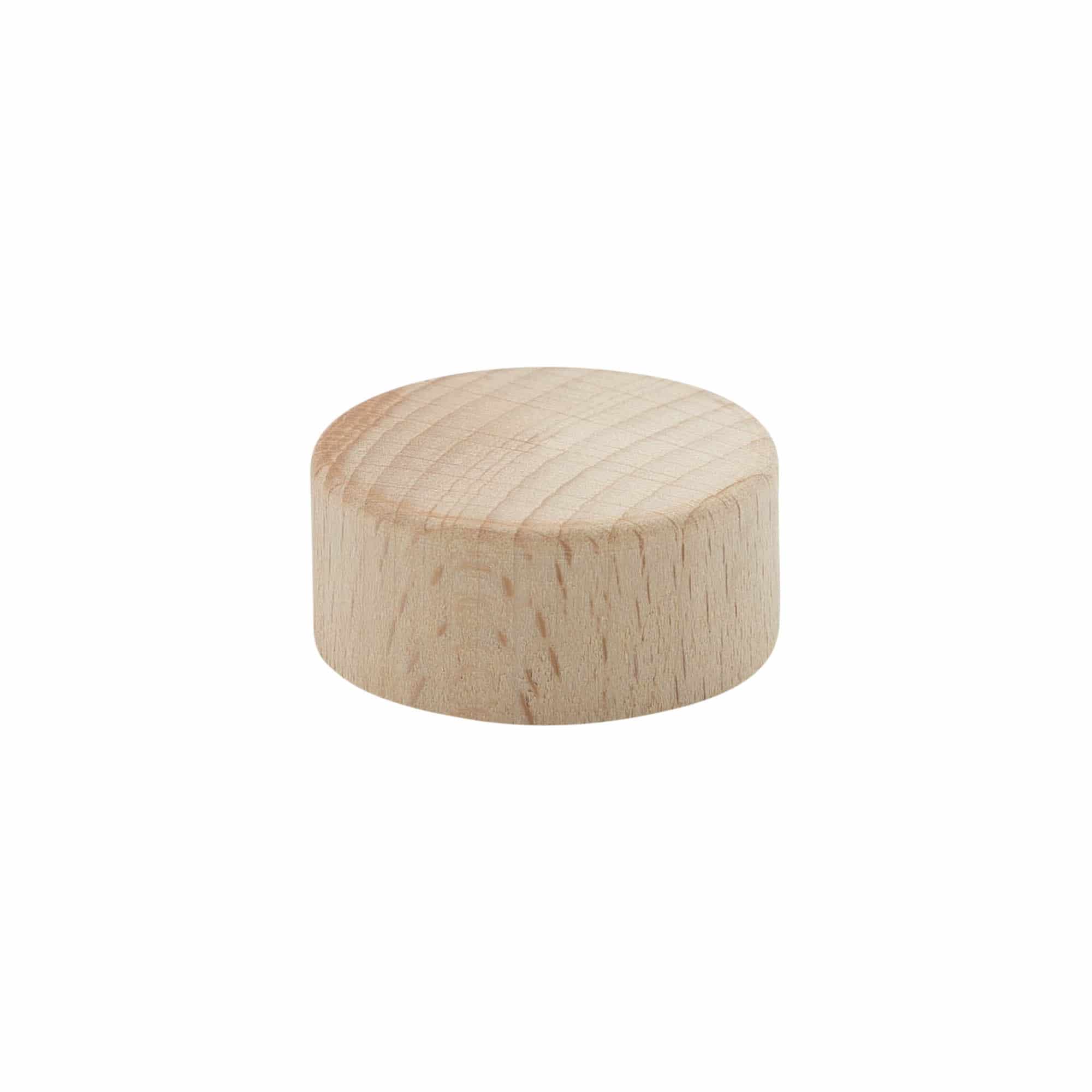 Šroubovací uzávěr, dřevo, béžový, pro ústí: GPI 33/400