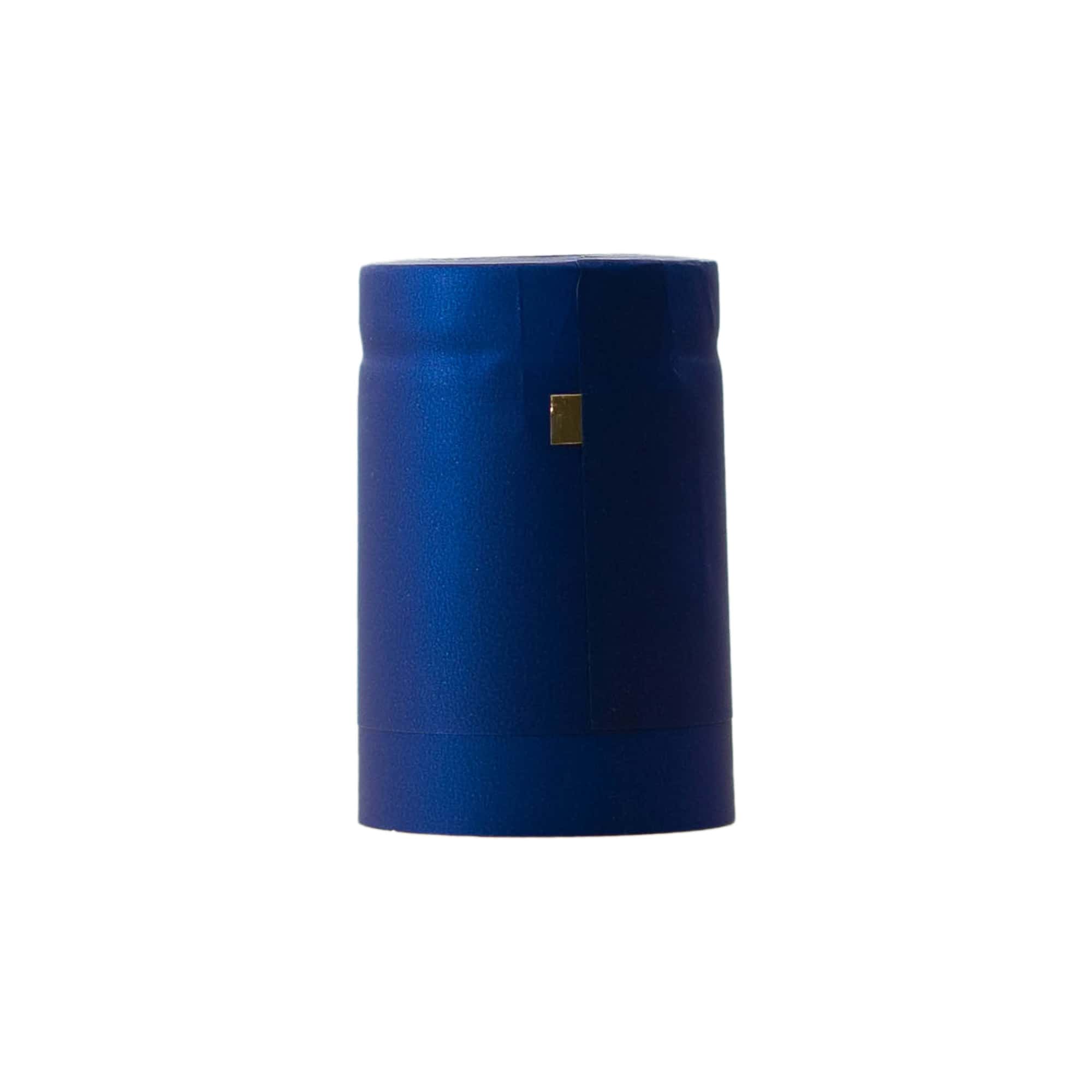 Smršťovací kapsle 32x41, plast PVC, modrá
