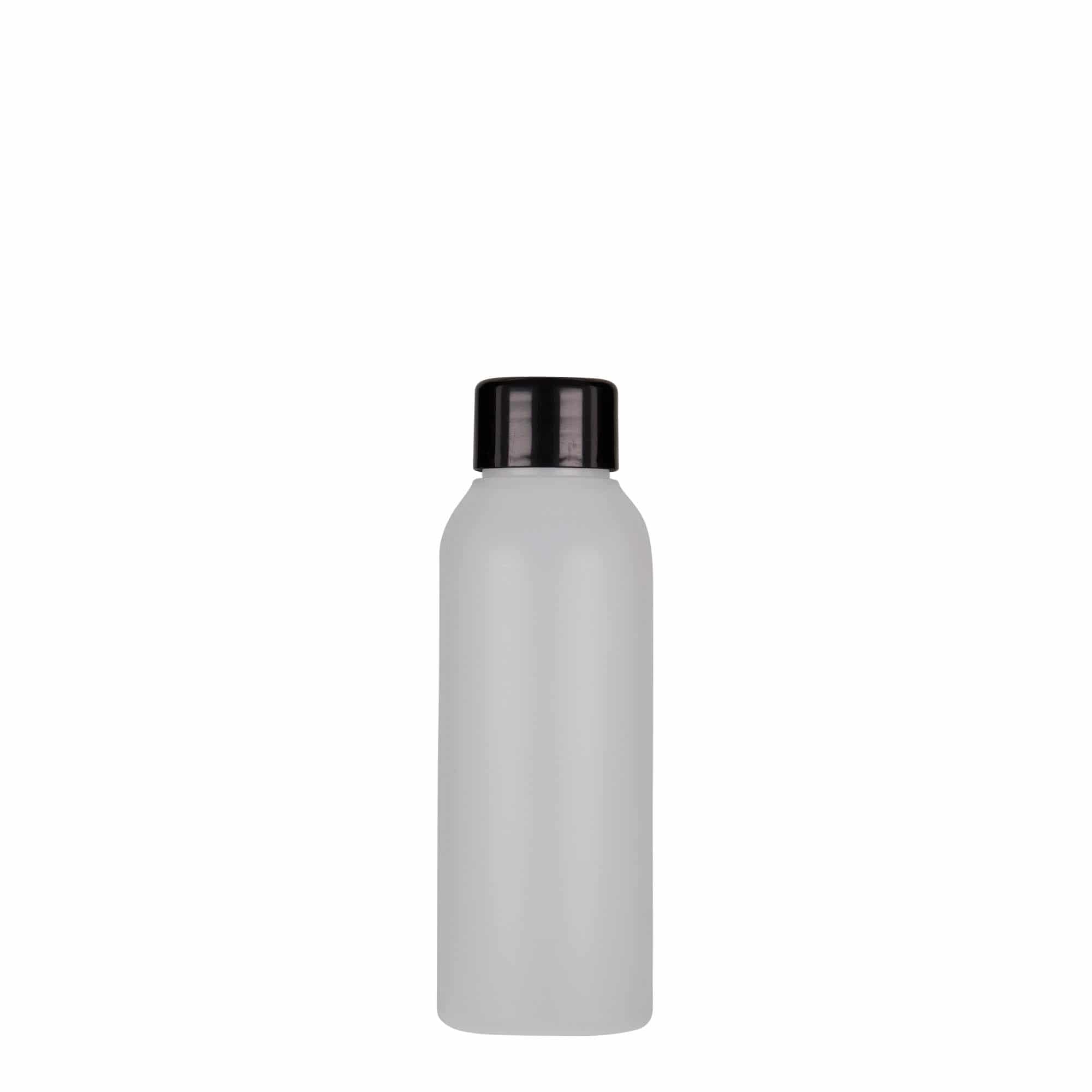 Plastová lahev 100 ml 'Tuffy', HDPE, přírodní, ústí: GPI 24/410
