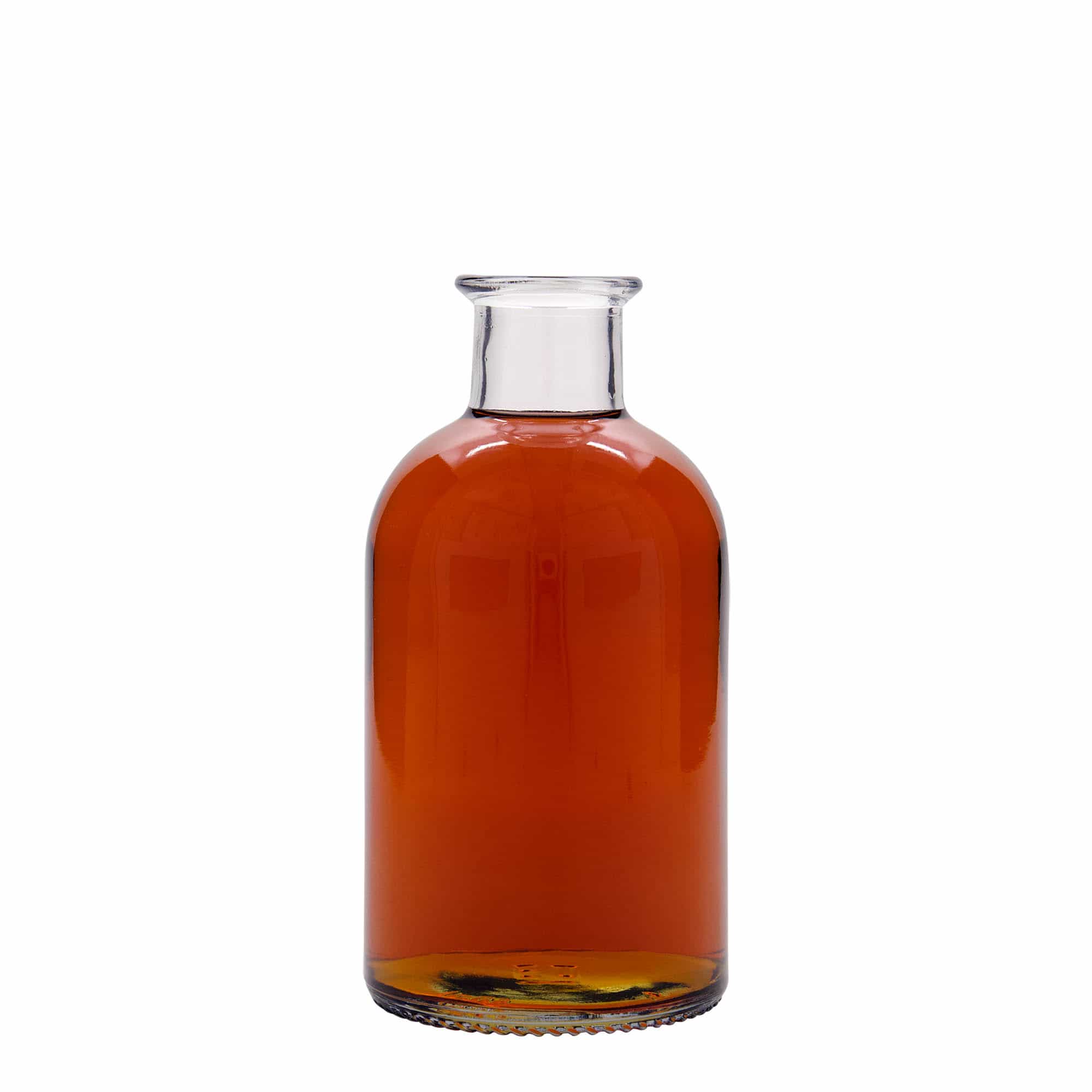 Skleněná lahev 500 ml lékárenská 'Italia', uzávěr: korek