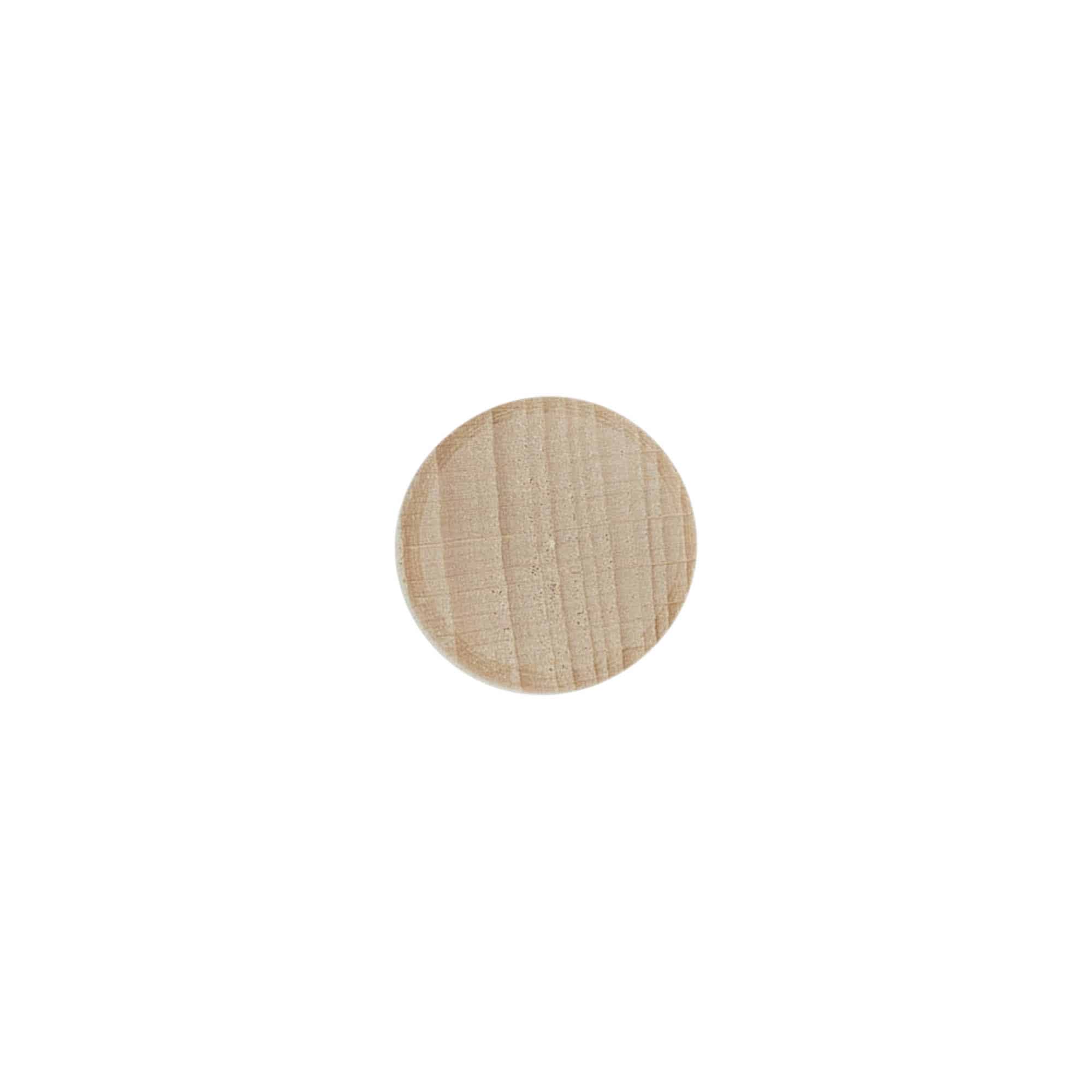 Korek s úchytem 16 mm, plast-dřevo, barevný, pro uzávěr: korek