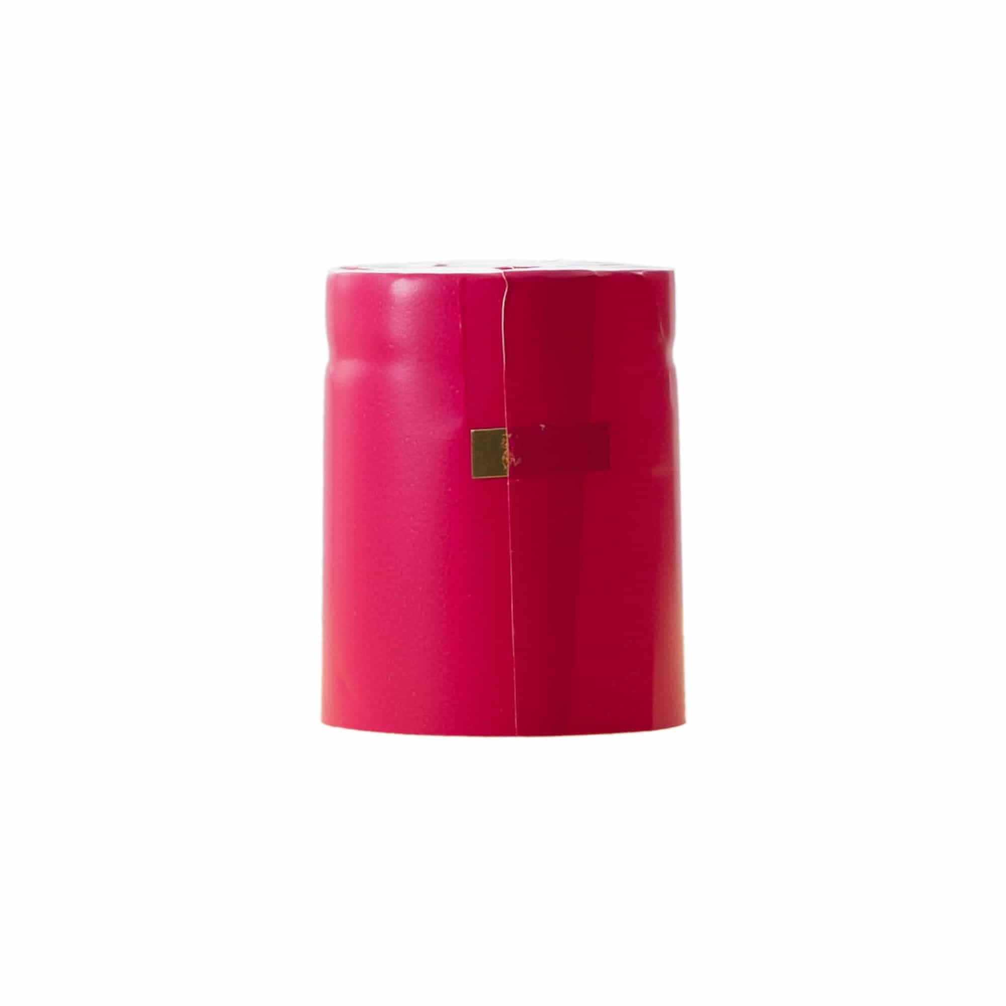 Smršťovací kapsle 32x41, plast PVC, růžová