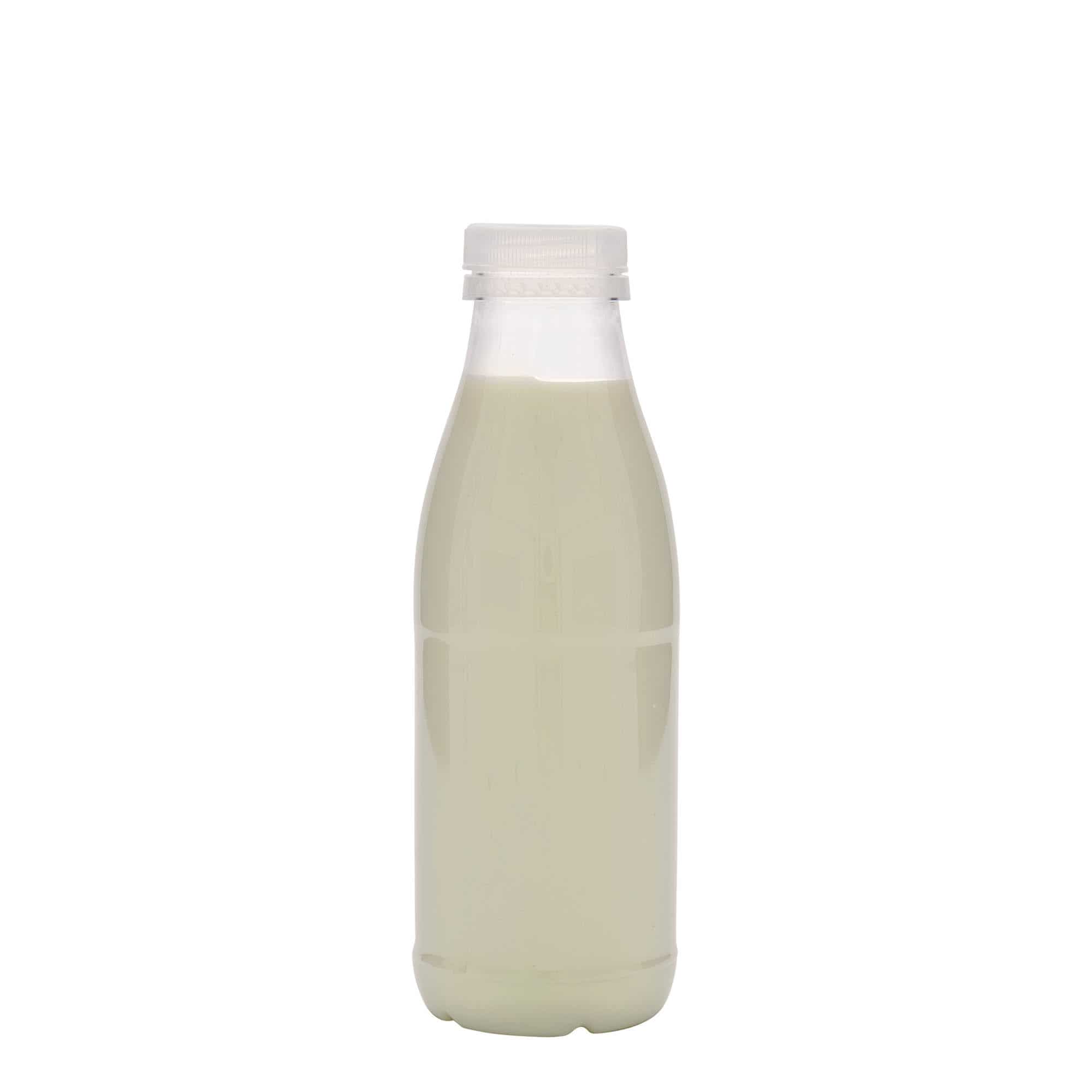 PET lahev 500 ml 'Milk and Juice', plast, ústí: 38 mm