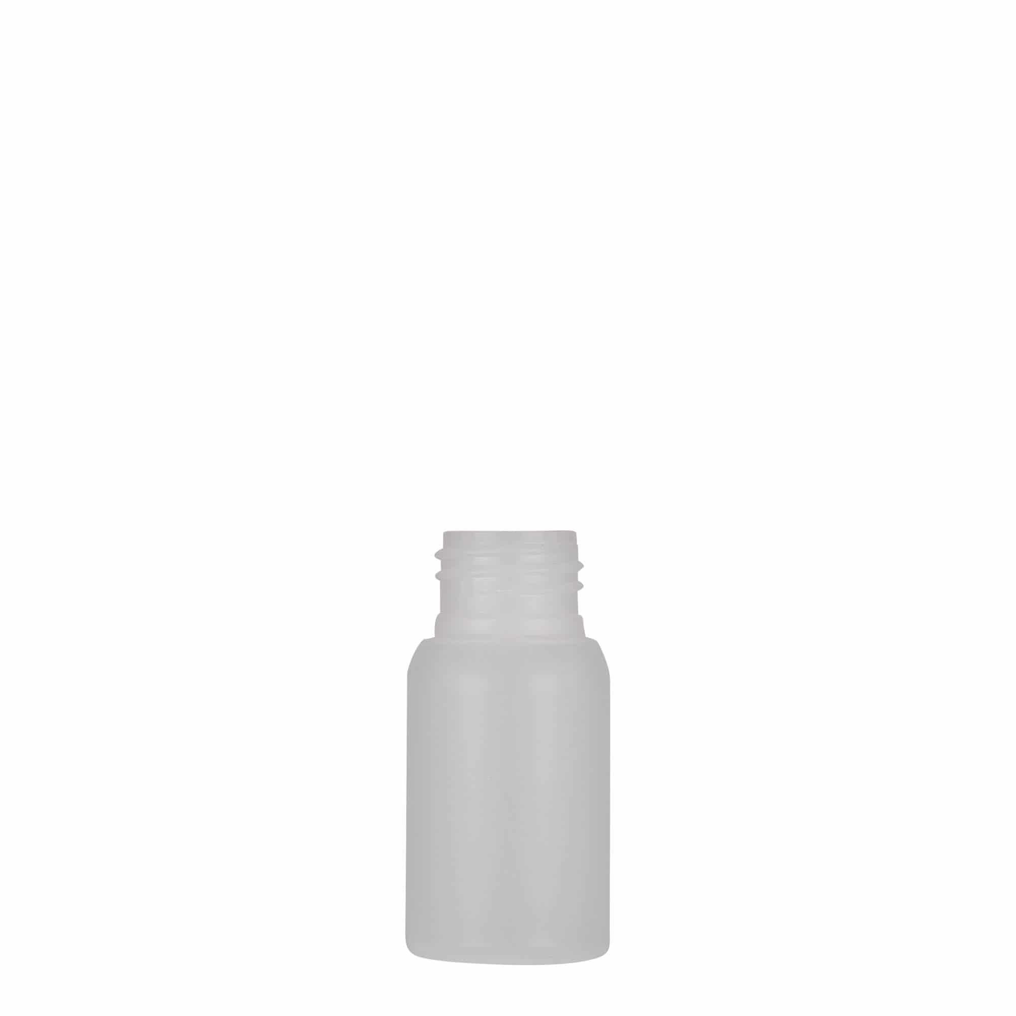 Plastová lahev 30 ml 'Tuffy', HDPE, přírodní, ústí: GPI 24/410