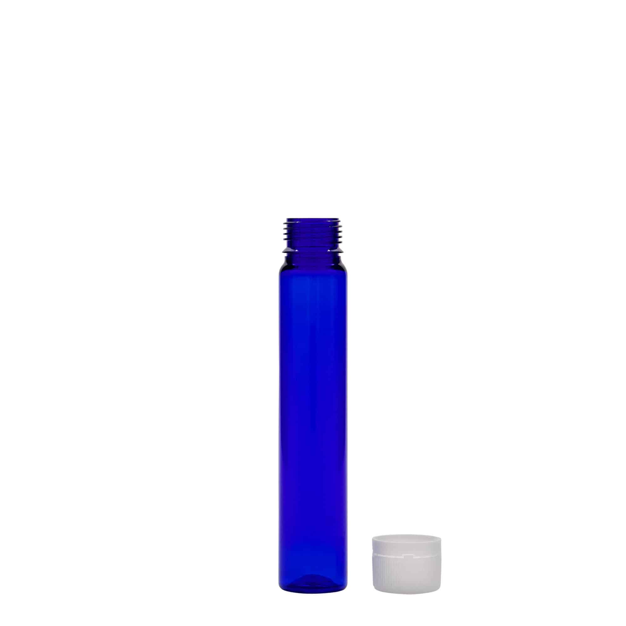 PET trubička 25 ml, plast, královská modř, uzávěr: šroubovací uzávěr