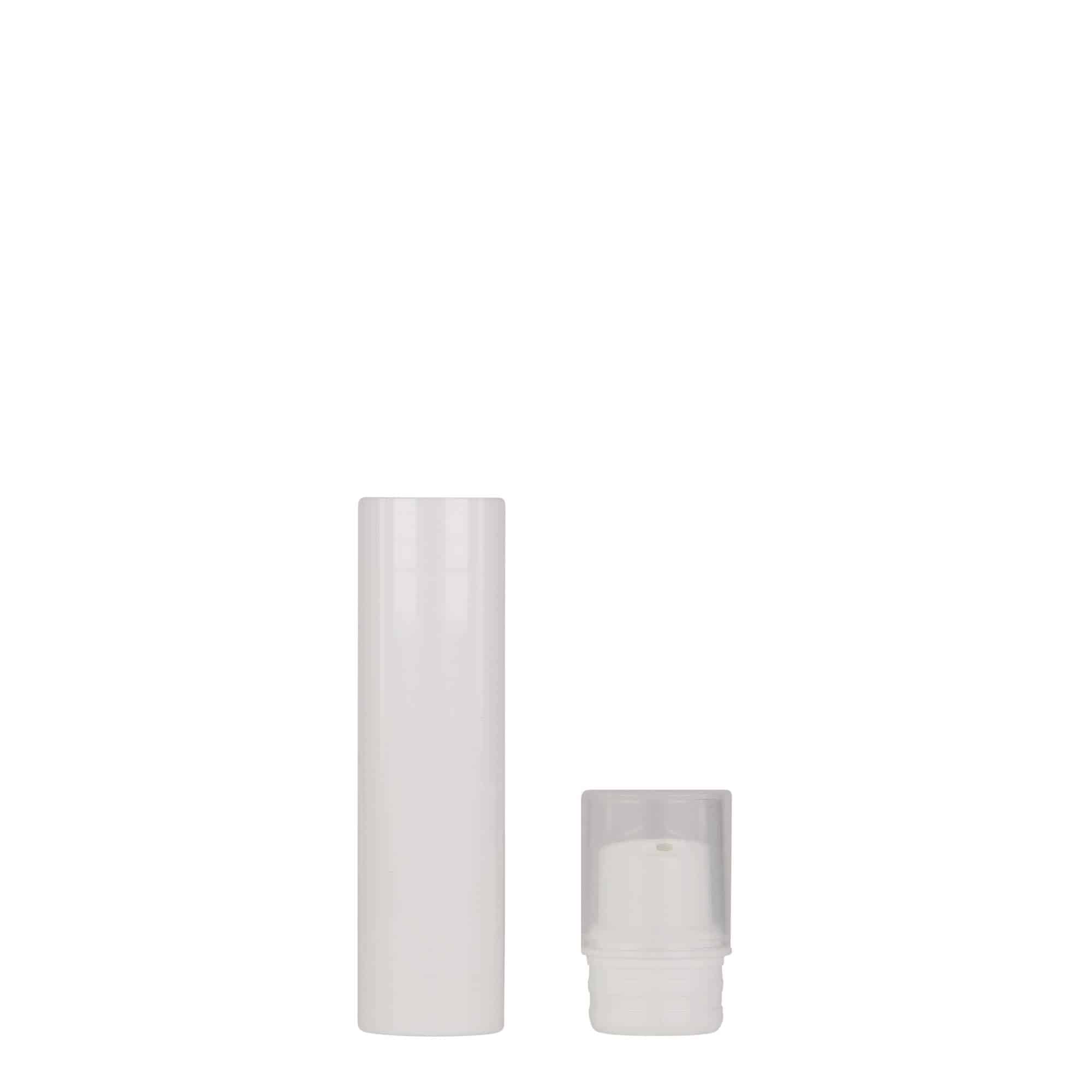 Bezvzduchový dávkovač 15 ml 'Nano', plast PP, bílý